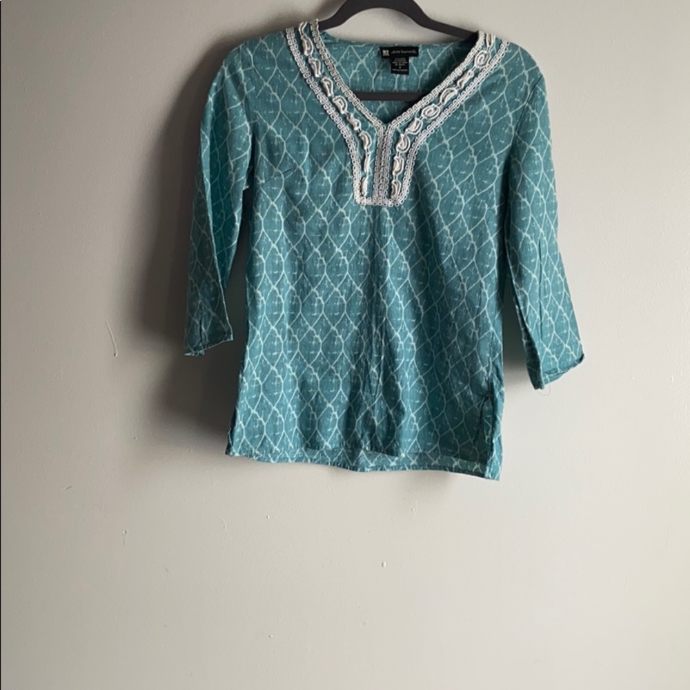 Valerie Bertinelli tunic Top - Picture 2 of 5